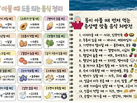 아플 때 도움이 되는 음식