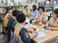 소나무봉사회 월례회의 사..