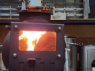 펠릿스토브 시험가동