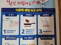 식중독 예방 6대수..