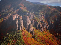 주왕산 절골. 가메봉