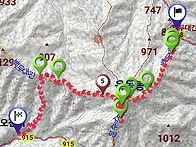 옥돌봉(옥석산) 트랙 - ..