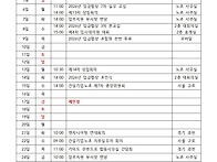 2026년 7월 노동조합 활동..