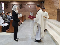 전례부장 임명 및 감사선물증정