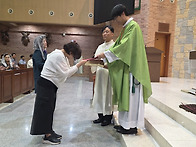 본당 봉사자 임명장 수여 및 퇴임 봉사자 ..