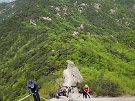 수락산 기차(홈통)바위