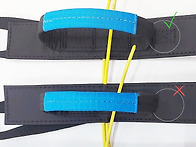 전면 컨테이너 낙하산 손잡..