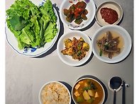 20분 걸린 식사 준비.