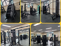 학교 체력단련실을..