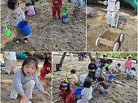 따스한 햇살아래 즐거운 ..