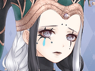 삐에로 분장을 할때 눈물을..