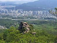 서울 도봉산에 올라