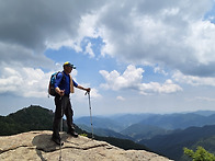 지리산 천왕봉 도..