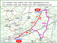 포항몽블랑산악회 8월 밀양..