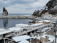 울릉도 저동항 설..