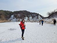 한탄강 물윗길 얼음 트래킹..