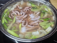 햇박으로 연포탕 맛보기