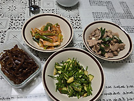즉석으로 차린 밥상