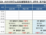 2024년 협회장기 3주차 경..