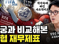 축구협회(KFA) 재무제표의..