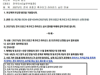2027년 전국 초중..