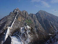 중국 타이항 산맥 - 설국,..