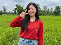 라오스 남부지역 농촌마을..