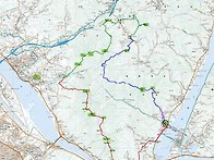 [ 남양주시 한반도트레일 산행스케치(1구간..