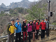 도봉산 포대능선,Y계곡 등..