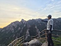 설악산 금강굴 산..
