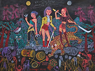 데몬헌터스 신화그림