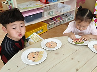 Food face 가족얼굴