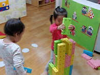 자동차놀이~블록 쌓기놀이..