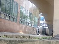 황단한모습 운전미숙으로