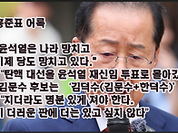 홍준표의 소리