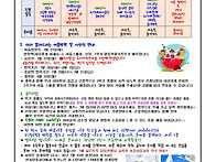 7월 4주-5주 생활안내서