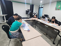 미술 아크릴물감 색칠 7월..