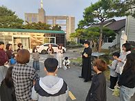 예비 복사단 새벽..