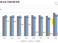 세종시 아파트 상승거래 ..
