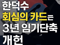 한덕수, 한덕수, 개헌해 ..