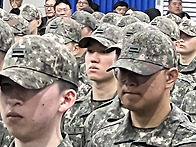 이용민 이병 훈련소 수료식