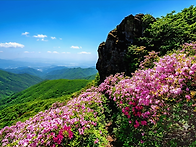 소백산 국망봉 철..