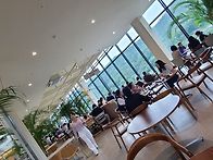 비오는날"오남호수카페에서