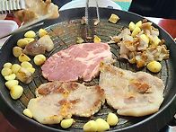텃밭에 나무심었어요