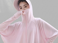 아이스 햇빛가리개 후드짚..