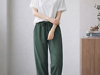 인견 8부 여성바지 