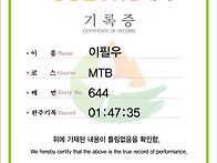 10월27일 왕방산대회 결과