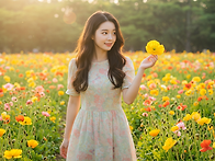 양귀비꽃과 연인