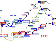 지리산 산행후 물놀이터