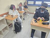 중2학년 힐링시간..